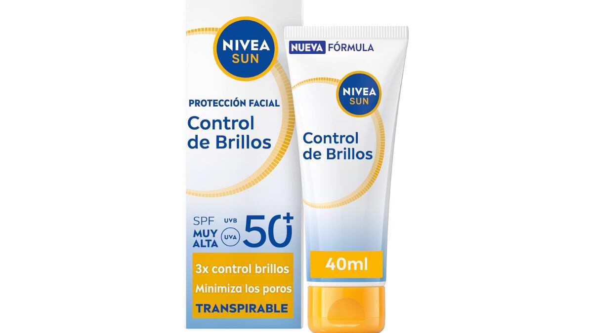Protector solar facial Nivea.