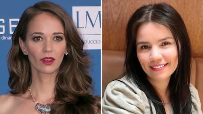 Laisha Wilkins y Karla Estrella.