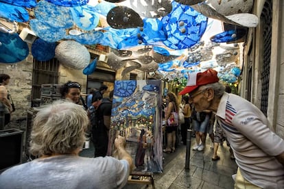 Fiestas de Gràcia en Barcelona.