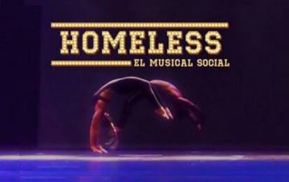 Un dels números de l'espectacle 'Homeless, el musical social'.