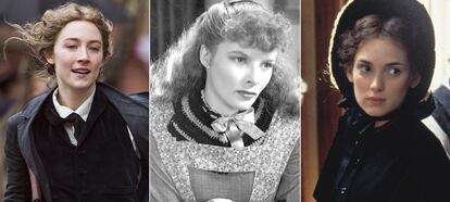 Saoirse Ronan, Katharine Hepburn y Winona Ryder han dado vida a la indomable Jo March.