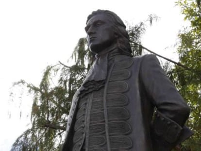 Estatua a Blas de Lezo inaugurada el día 15 en Madrid.