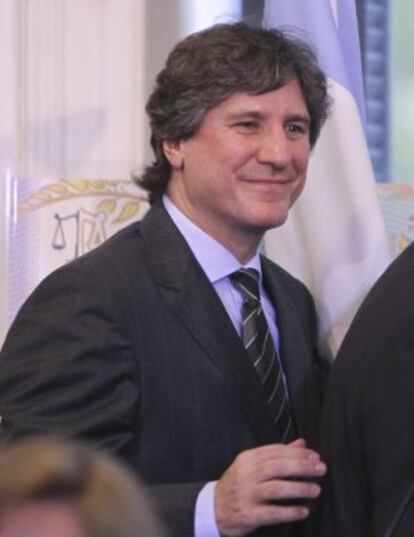 O vice-presidente argentino, Amado Boudou, o passado 4 de fevereiro.