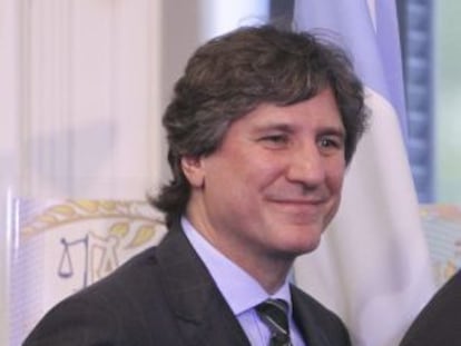 O vice-presidente argentino, Amado Boudou, o passado 4 de fevereiro.