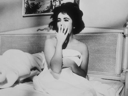Elizabeth Taylor en Una mujer marcada (1960).
