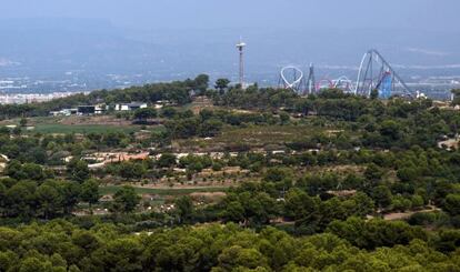 Terrenos destinados a BCN World, entre Vila-seca y Salou.