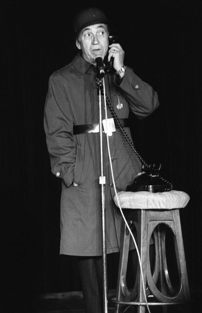 Gila, en una de sus actuaciones, en 1983.