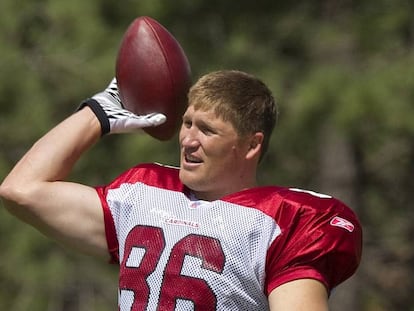 Todd Heap na pré-temporada dos Arizona Cardinals, em 2011.