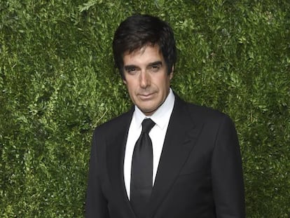 David Copperfield en un evento de Vogue en 2018.