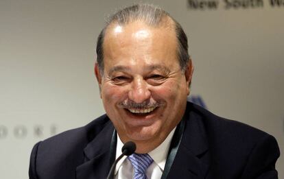 El empresario mexicano Carlos Slim en septiembre.