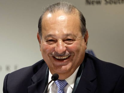 El empresario mexicano Carlos Slim en septiembre.