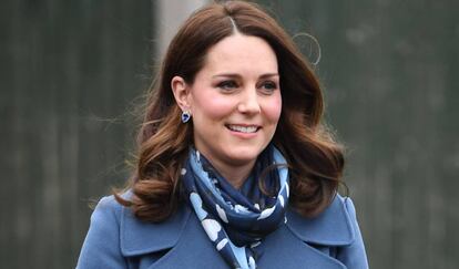 La duquesa de Cambride, Kate Middleton, en Londres el pasado 23 de enero.