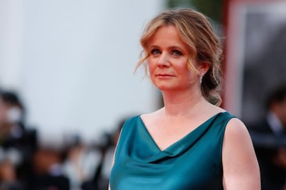 La actriz Emily Watson, esta semana, en el Festival de Cine de Venecia.