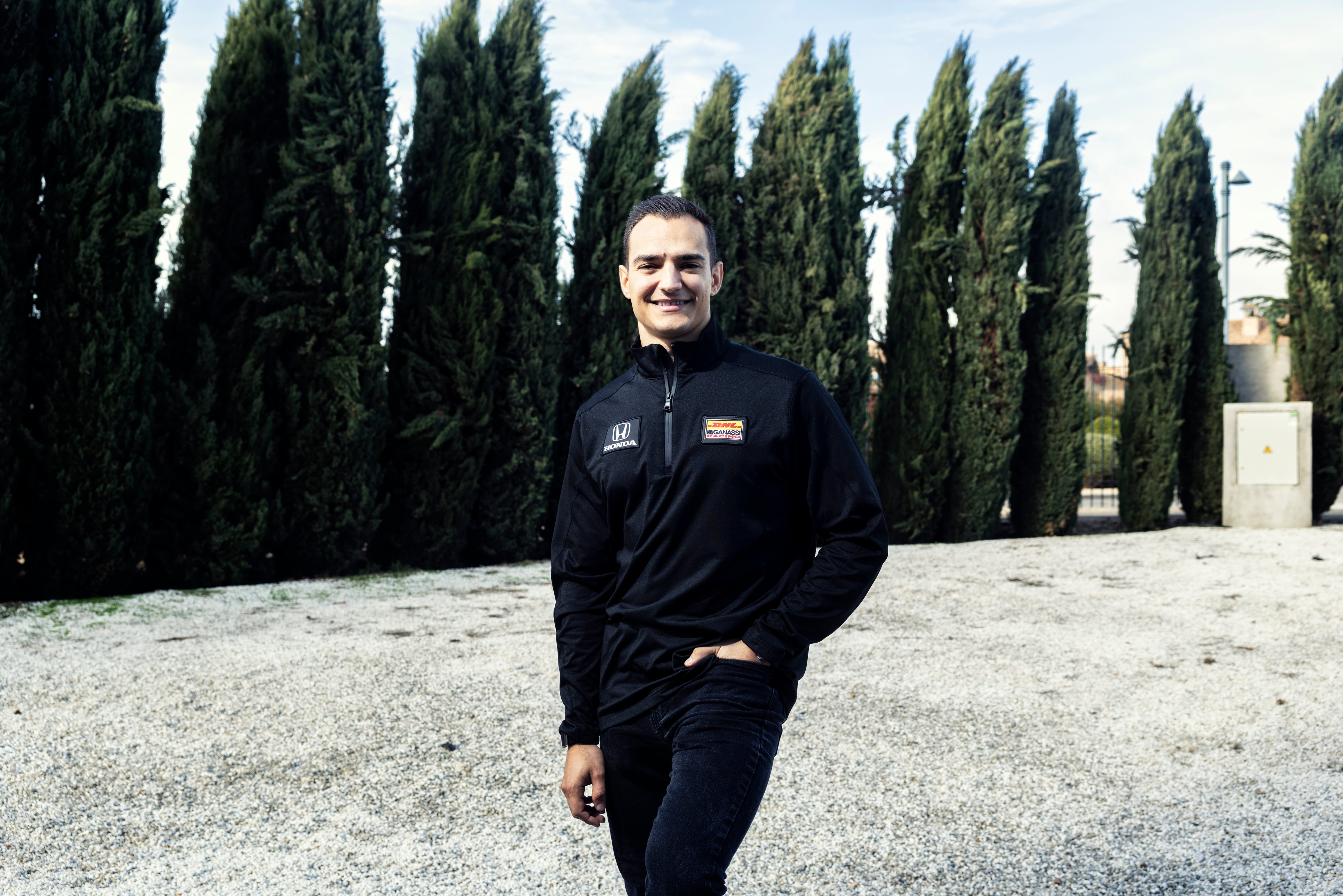 Álex Palou, esta semana en Madrid.