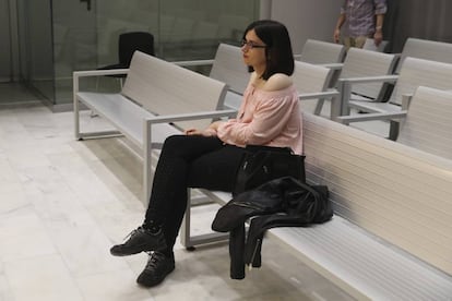 Cassandra en el banquillo de la Audiencia Nacional.