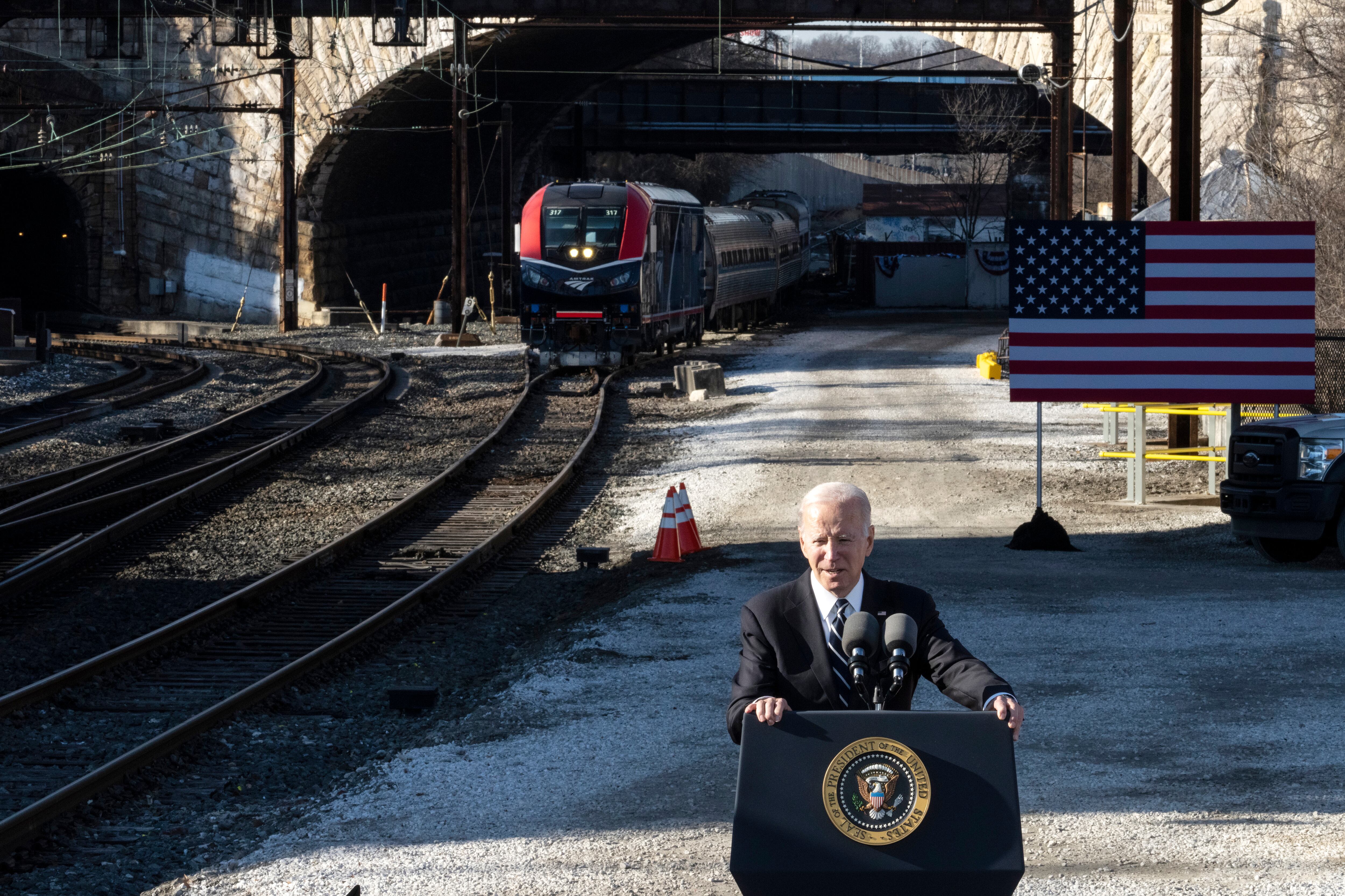 Joe Biden, en un acto en Baltimore, en enero de 2023. 