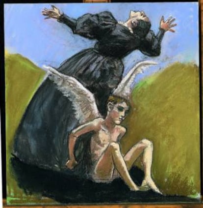 La Anunciación, según Paula Rego.