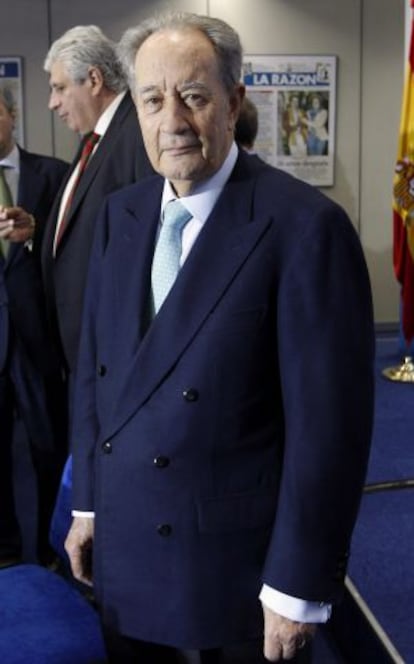 Juan Miguel Villar Mir, en un acto reciente en Madrid.