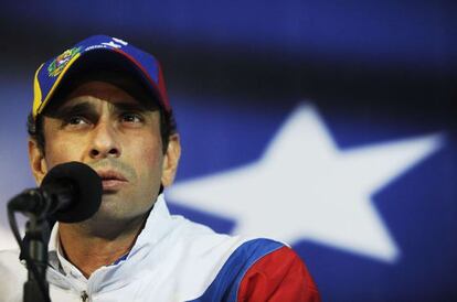 Una imagen de archivo de Henrique Capriles.