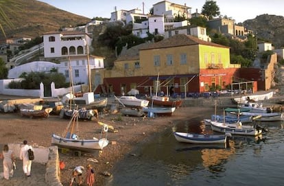 La isla griega de Hydra, en el mar Egeo.