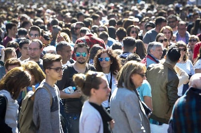 Miles de personas han visitado Valencia en Fallas. 