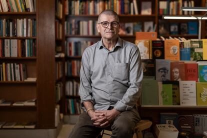 Mihael Kovač, profesor de la Universidad de Liubliana, el15 de febrero en la librería Laie de Barcelona. 

