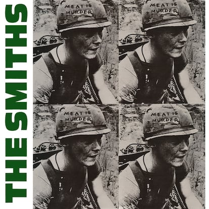 Capa de 'Meat is murder', do The Smiths, com o soldado Michael Wynn no Vietnã. Segundo ele, ninguém lhe disse que iria aparecer na capa de um disco.