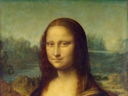 'La Gioconda', que se exhibe en el Museo del Louvre de París.