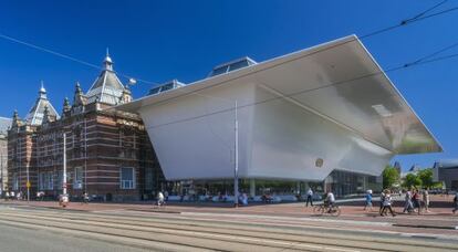 Imagen del Stedelijk Museum de &Aacute;msterdam tras su lavado de cara.