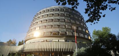 Sede del Tribunal Constitucional en Madrid. 