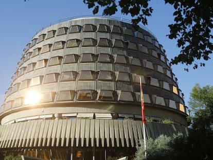 Sede del Tribunal Constitucional en Madrid. 