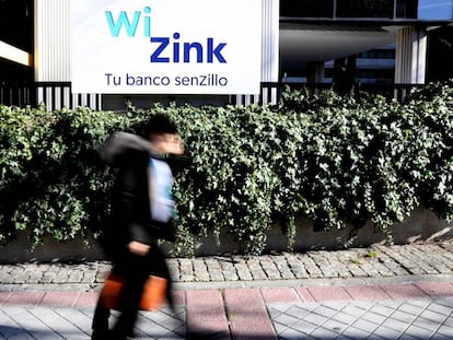 Sede de Wizink en la calle Ulises de Madrid.