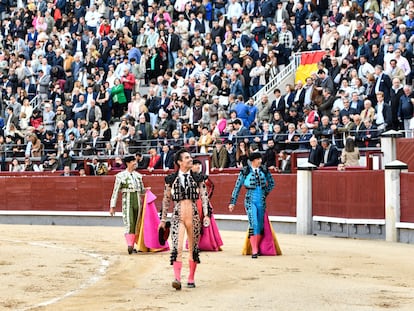 Gómez del Pilar, la tarde del 14 de mayo en la plaza de Las Ventas.