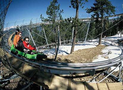 Naturlandia, en Sant Julià de Lòria (Andorra), tiene como principal atracción el Tobotronc.