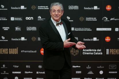 Joan Pera va recollir el Gaudí d'Honor d'enguany.