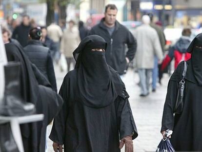 Mujeres con niqab en Munich.