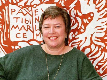 La actriz Kathy Bates.