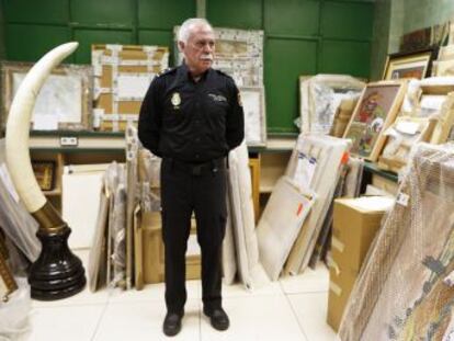 Los 18 policías nacionales de Patrimonio Histórico son los únicos de España —con el cuerpo homólogo de la Guardia Civil— que se dedican a recuperar tesoros culturales