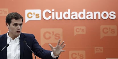 Albert Rivera, en una imagen de archivo.