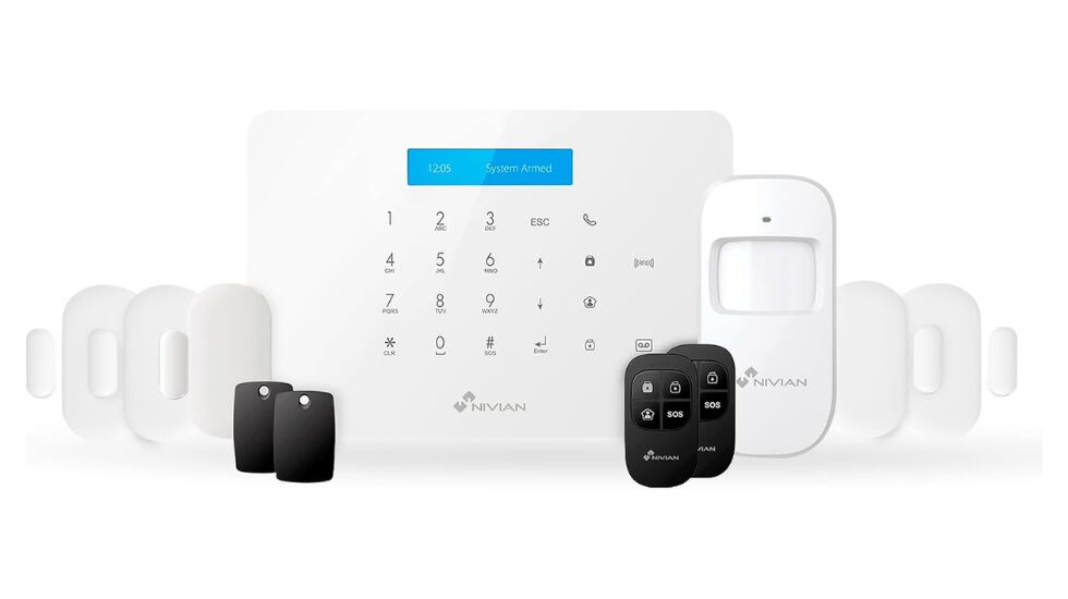 Sistema de seguridad Nivian NVS-A6WG.