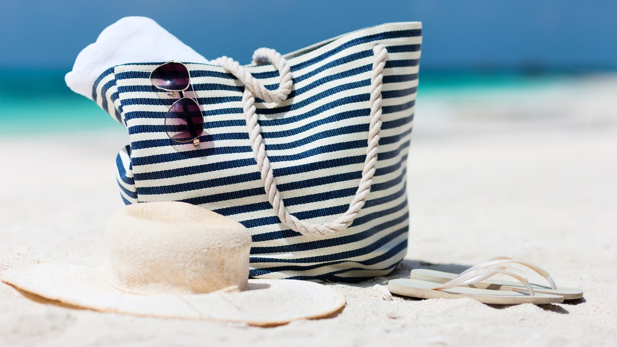 La bolsa de playa más deseada por su gran tamaño, diseño y funcionalidad. 