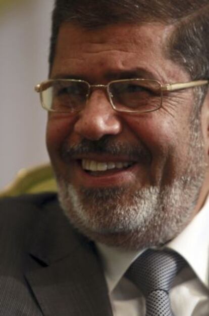 El presidente egipcio, Mohamed Morsi, el pasado 25 de agosto en El Cairo.