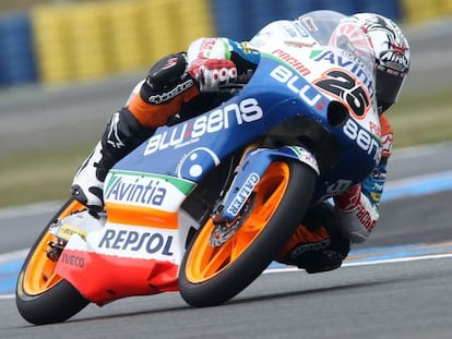  Viñales rueda en Le Mans