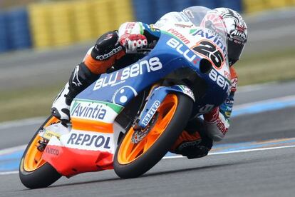 Viñales rueda en Le Mans