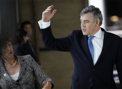 El primer ministro británico, Gordon Brown.