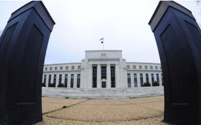 Imagen del edificio de la Reserva Federal en la ciudad de Washington.