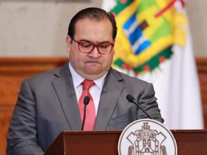 El gobernador de Veracruz Javier Duarte