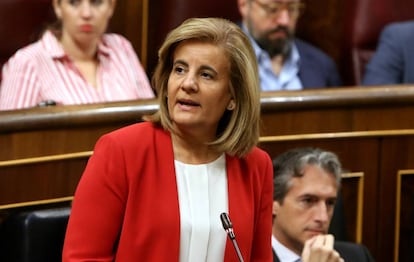 Fátima Báñez, ministra de Empleo