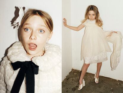 Dakota Fanning, en la polémica campaña que protagonizó para Marc Jacobs en 2007. Tenía 12 años.