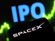 Logotipo de la salida a Bolsa de SpaceX.
